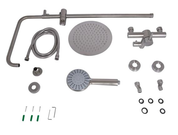 Душова система для душу Lidz Aria 1020 Nickel (k35) LDARI1020NKS46114 | Зображення 2