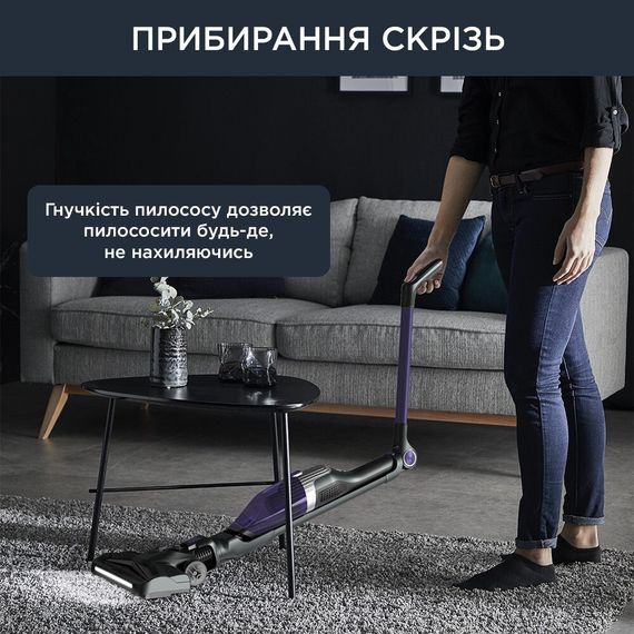 Пилосос Rowenta безпровідний X-TREM COMPACT, 100Вт (RH1238WO) | Зображення 6