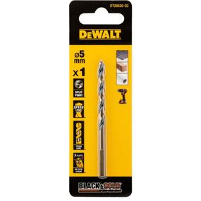 Свердло по металу 5мм EXTREME Black & Gold DeWALT DT20520
