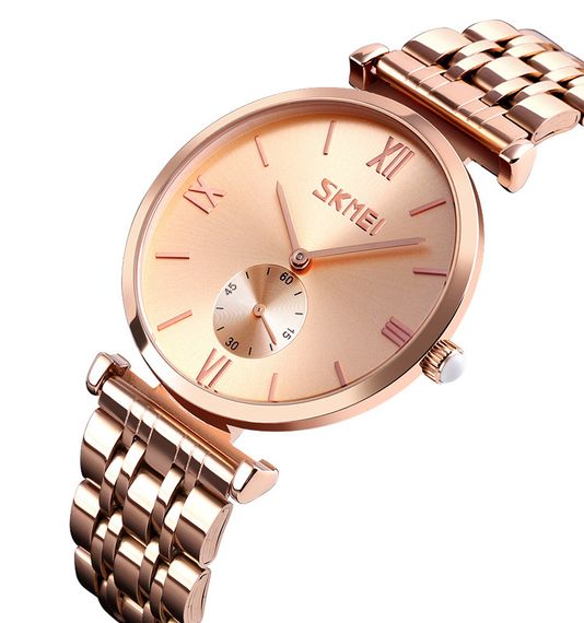 Skmei 9198RGRG-S Rose Gold - Rose Gold Lady | Зображення 1