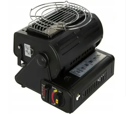 Переносний газовий обігрівач-плитка 2в1 Happy Home | Зображення 2