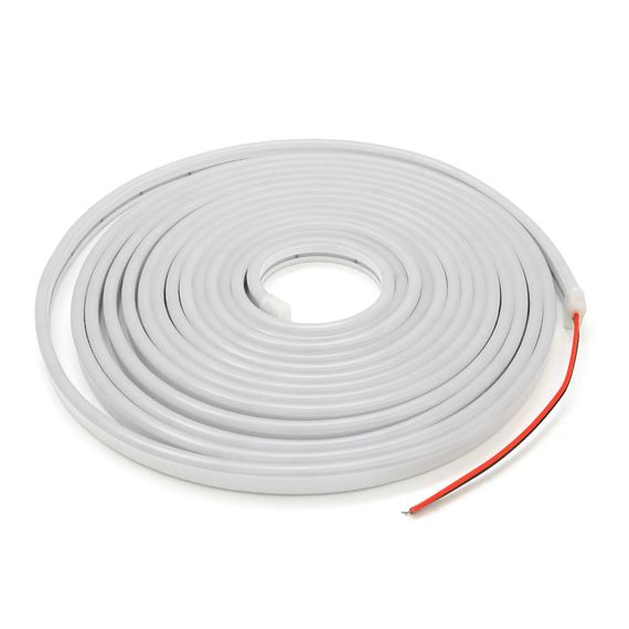 Стрічка світлодіодна в силіконі 3528, 12V, 5 метрів, 4000К, IP67, Natural-White