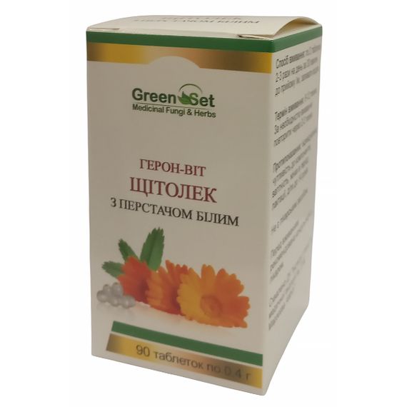 Комплекс для профілактики щитовидної залози GreenSet Герон-віт Щітолік 90 таблеток
