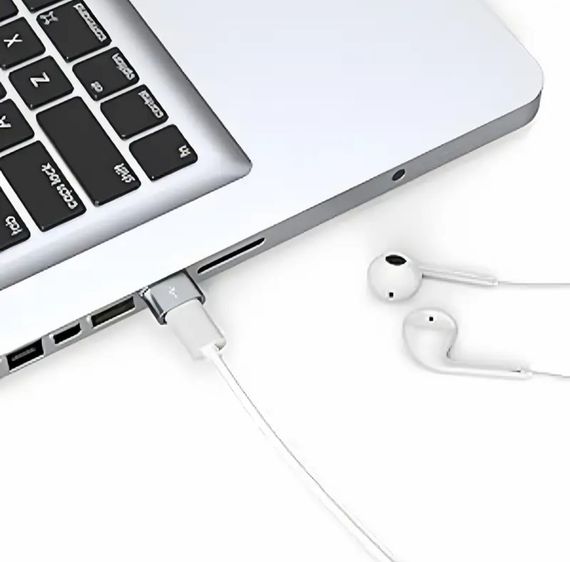 Переходник с USB на Type-C OTG, USB Type-C. Серый | Зображення 5