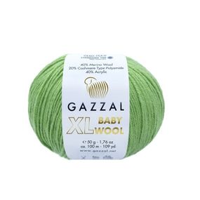 Gazzal BABY WOOL XL No 838 пряжа для в'язання Gazzal