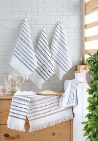 Набір кухонних рушників Saheser 40х60 см. Tivoli 6 шт.