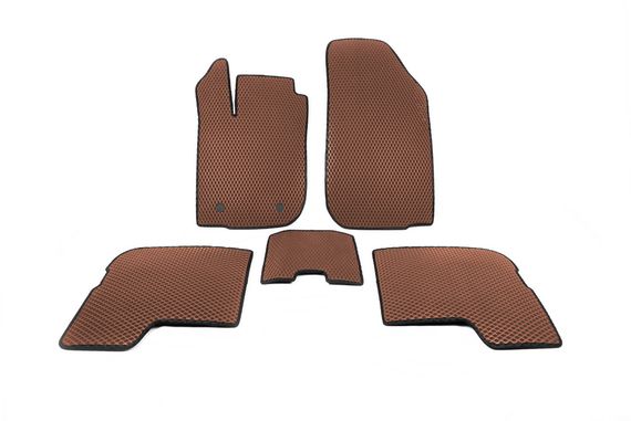 Коврики EVA (Коричневые) для Dacia Logan II 2013-2022 гг