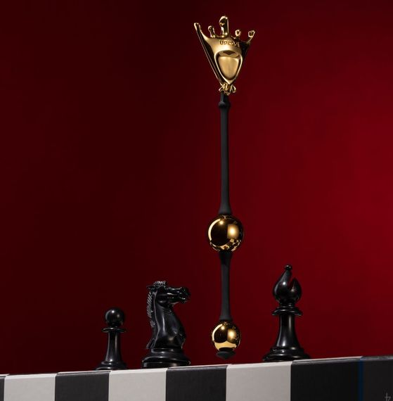 Вагинальные шарики Королева (Ферзь) из коллекции ,,Шахматы,, UPKO The Chess Collection-Queen sexstyle