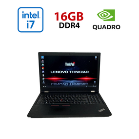 Мобильная рабочая станция Б-класс Lenovo ThinkPad P15 Gen1 / 15.6" (1920x1080) IPS / Intel Core i7-10750H (6 (12) ядер по 2.6 - 5.0 GHz) / 16 GB DDR4 / 512 GB SSD / nVidia Quadro T1000, 4 GB GDDR5, 128-bit / WebCam б/у
