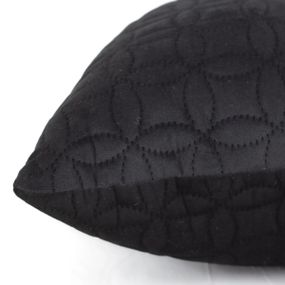 Наволочка декоративная с замком ТЕП VELOUR Мозаика 2-05175_36299 45х45 см черная