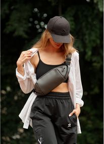 Сумка жіноча Sambag HOLSTER MSH Графітова 36 х 14 х 4 см (87113009)