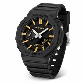 Чоловічий годинник Casio G-SHOCK GA-2100LXB-1A9 протиударний карбоновий корпус