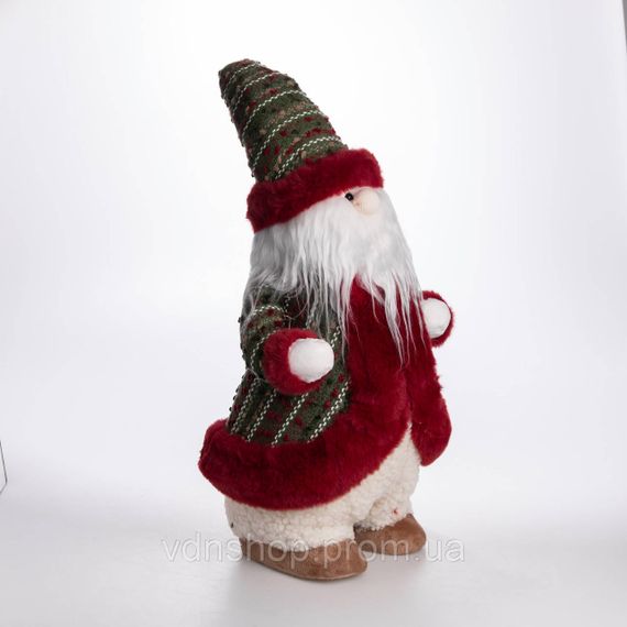 Новогодняя фигурка Скандинавский Санта 21×20×53 (см) Красный CR-4-8 | Зображення 2