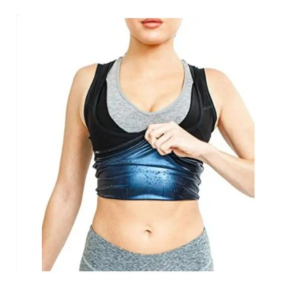 Женская майка для похудения Sweat Shaper | Майка утягивающая для женщин М/Л/ХЛ/2ХЛ. (200) | Зображення 6