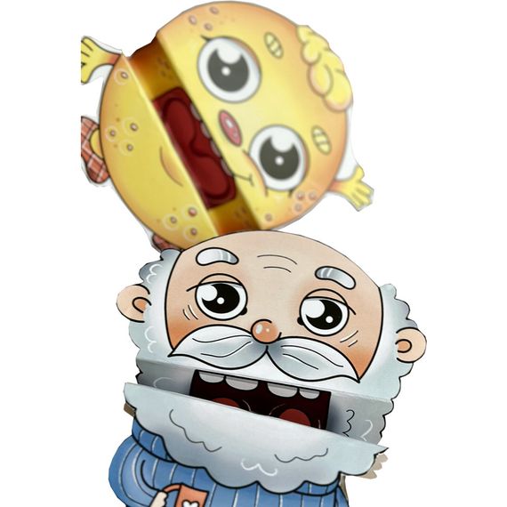 Картонный набор для кукольного театра "Украинские сказки" 0089-VCHR Укр | Зображення 2