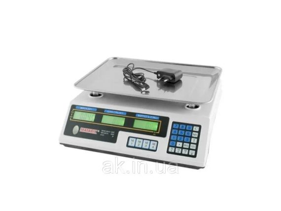 Весы торговые MATARIX MX-410A 50 кг | Зображення 2