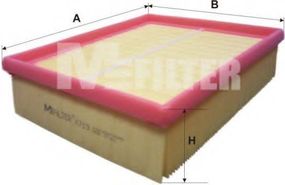 Фільтр повітряний Renault (вир-во M-Filter) MFILTER K719 на RENAULT VEL SATIS (BJ0_)