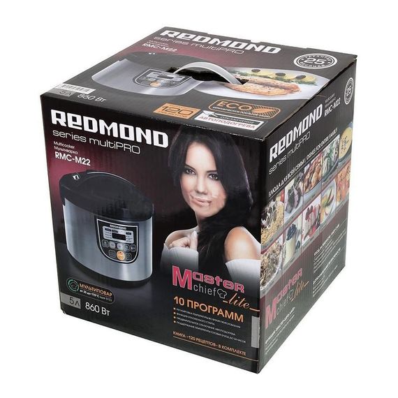 Мультиварка Redmond RMC-M22 Black | Зображення 5