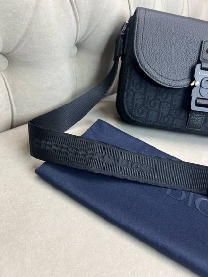 Месенджер Dior Saddle Gray сiра c858 | Зображення 3