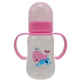 Пляшечка для годування "Кит" MGZ-0204-1(Pink) 150 мл