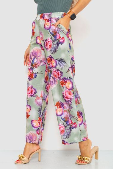 Штани жіночі, колір оливковий, 172R073 | Зображення 2