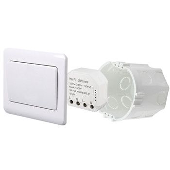 435421 Розумний вимикач - регулятор Tervix Pro Line WiFi Dimmer (1 клавіша) | Зображення 4