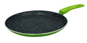 Сковорода для блинов антипригарная Con Brio Eco Granite 24 см CB-2424 алюминиевая зеленая