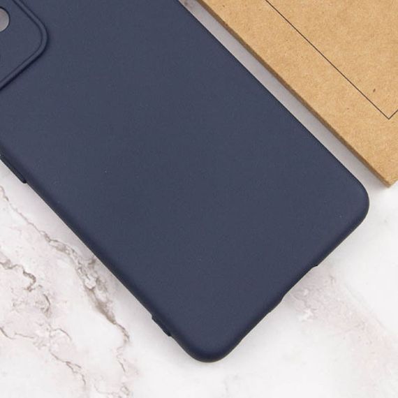 Чехол Silicone Cover Lakshmi Full Camera (AAA) для Xiaomi Redmi 10C Темно-синий / Midnight blue | Зображення 2