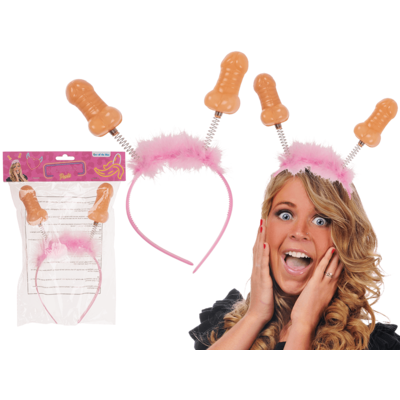 Oбруч Headband Penis, 25 см Sex Aura