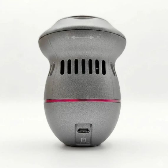 Електрична пилка для ніг, USB, Kemei KM-553, Сірий / Електрична терка для п'яток / Електропемза / Електропилка для педикюру | Зображення 4