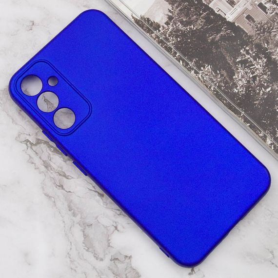 Чохол Silicone Cover Lakshmi Full Camera (A) для Samsung Galaxy S24+ Синій / Iris | Зображення 3