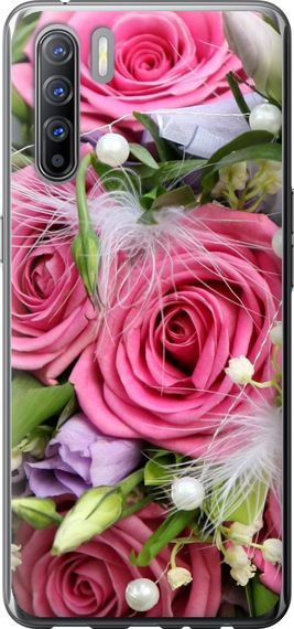 Чехол на Oppo Reno 3 Нежность "2916u-1901-17620"