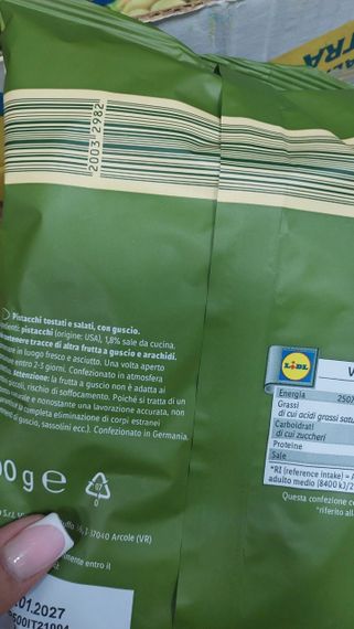 Фисташки Alesto Californian Pistachios жареные соленые, (500 г) | Зображення 2