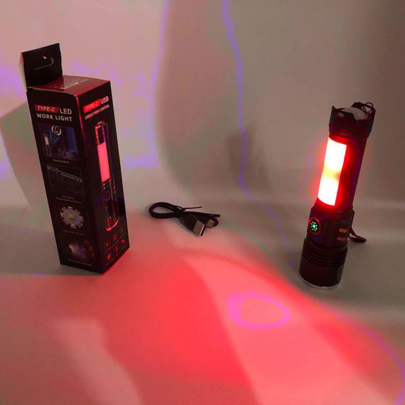 Ліхтар з регулюванням променя Police, Професійний тактичний ліхтарик, Посилений ручний ліхтарик HZ-93 | Зображення 9