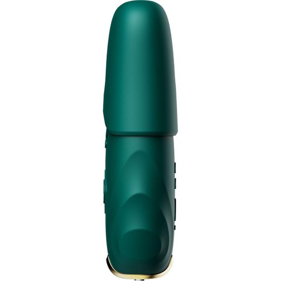Смартвибратор для груди Zalo - Nave Turquoise Green, пульт ДУ, работа через приложение Sex Aura | Зображення 4