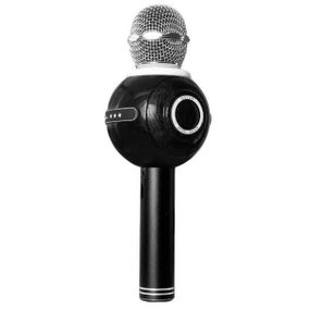 Караоке - мікрофон WSTER 878 microSD FM радіо Чорний