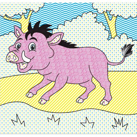 Водные раскраски Волшебная раскраска Джунгли 757128, 4 картинки | Зображення 4