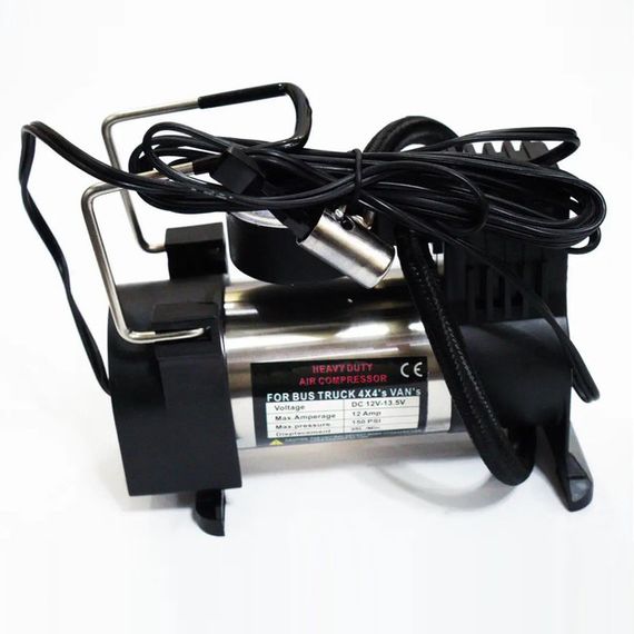 Компресор автомобільний RIAS Heavy Duty Air Compressor 12V 12Amp 150PS | Зображення 2