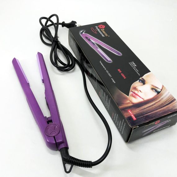 Щипцы для вьющихся волос Domotec MS-4904 30 W, Эргономичный утюжок выпрямитель, Профессиональный утюжок XW-87 | Зображення 1