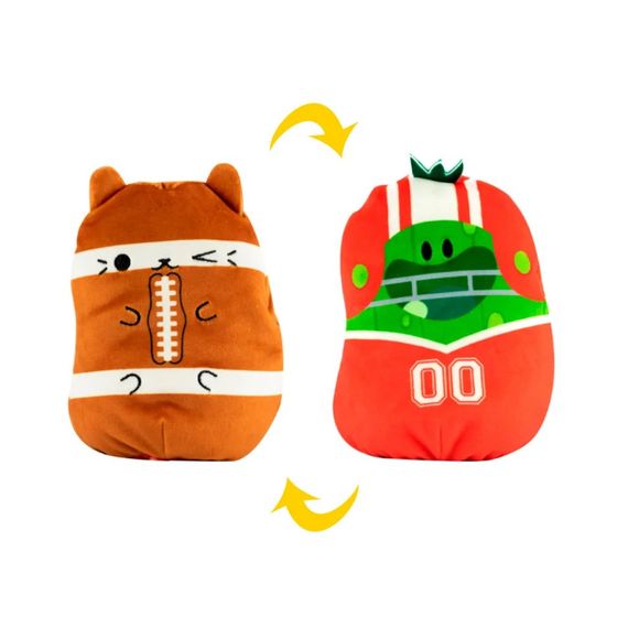 М'яка іграшка 2 в 1 Котик і огірочок Спортсмени Cats Vs Pickles CVP2200-3