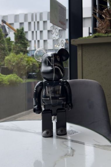 Bearbrick дизайнерська статуетка ведмідь Беарбрік 28 см mb031 чорний | Зображення 2