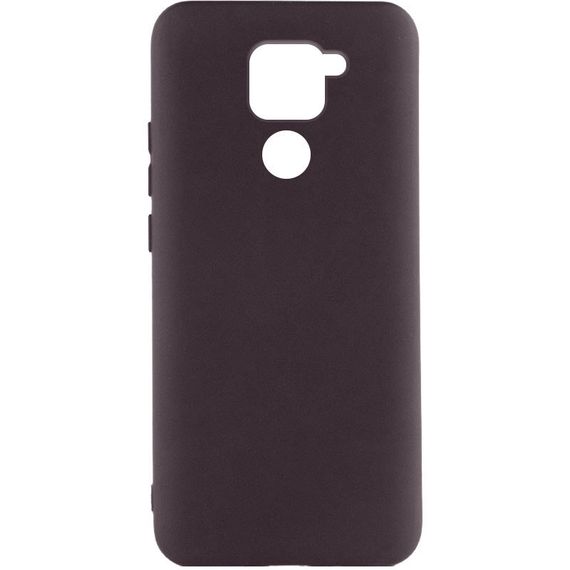 Чохол Silicone Cover Ummi Lakshmi (AA) для Xiaomi Redmi Note 9 / Redmi 10X Шоколадний / Chocolate