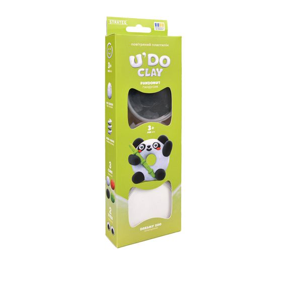 Набір для ліплення Strateg UDO CLAY 31079 Різнокольоровий shop (4823113893842)