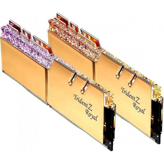 Модуль пам'яті для комп'ютера DDR4 32GB (2x16GB) 3200 MHz Trident Z Royal G.Skill (F4-3200C16D-32GTRG) | Зображення 1