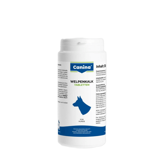 Мінеральний комплекс Canina Welpenkalk для цуценят та молодих собак 350 г 350 табл. | Зображення 3