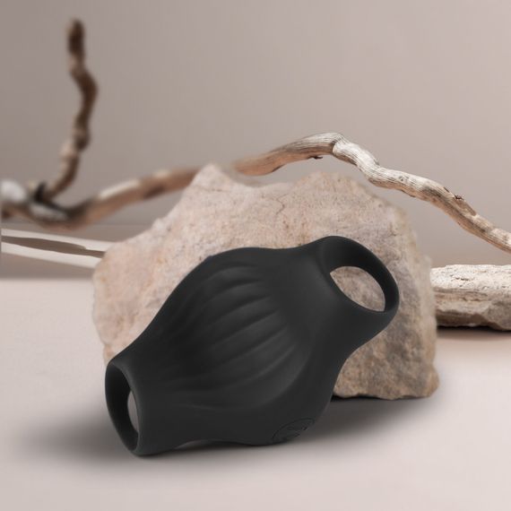 Мастурбатор Rocks Off Palm Black, петлі для пальців, 10 режимів | Зображення 4