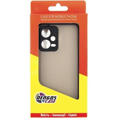 Чехол для мобильного телефона Dengos Kit for Xiaomi Redmi Note 12 5g case + glass (Black) (DG-KM-28) | Зображення 3