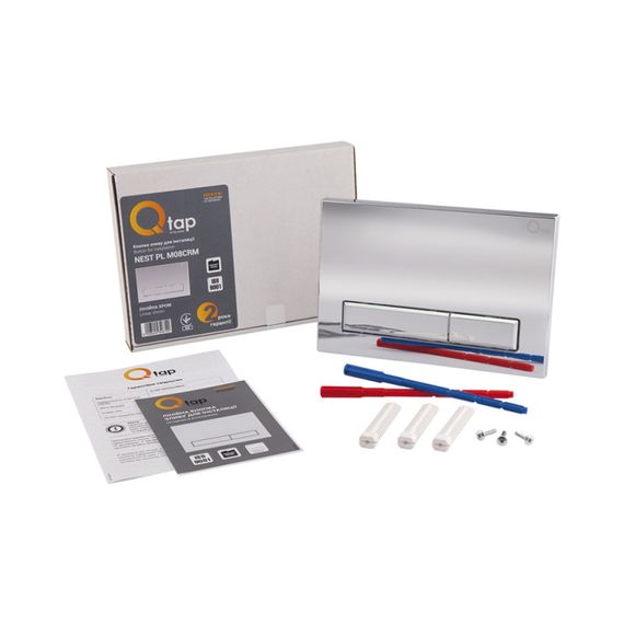 Панель змиву для унітазу Qtap Nest QT0111M08381CRM | Зображення 2