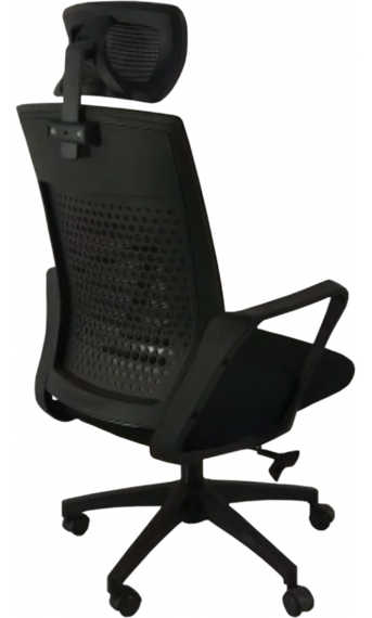 Кресло офисное GT Racer B-114H Black | Зображення 3