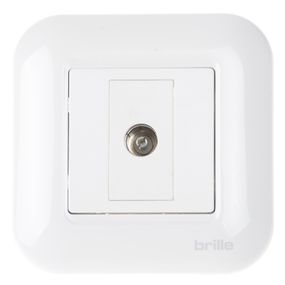 Розетка TB-1TV White